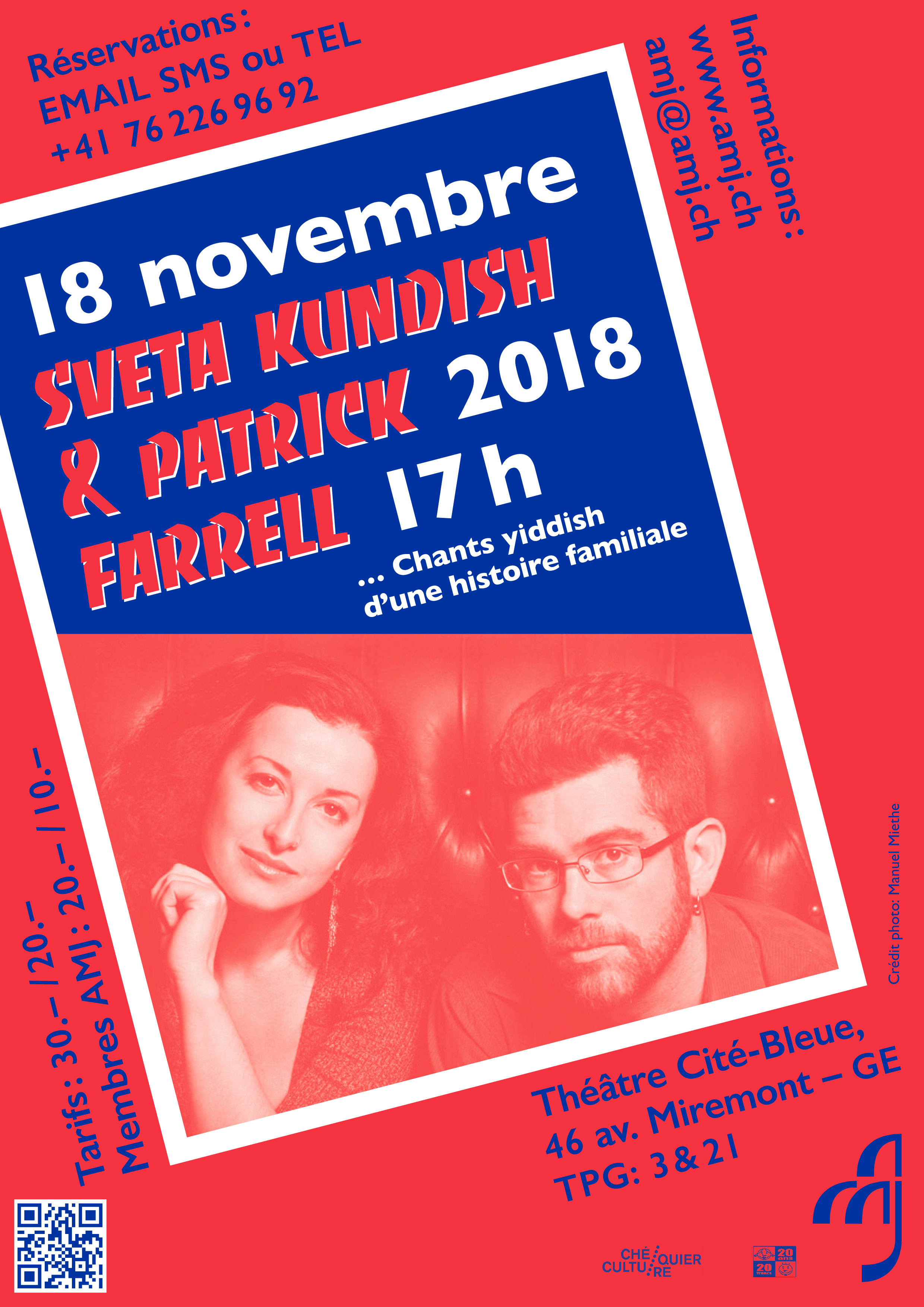 Sveta Kundish & Patrick Farrell - Genève - 18.11.2018