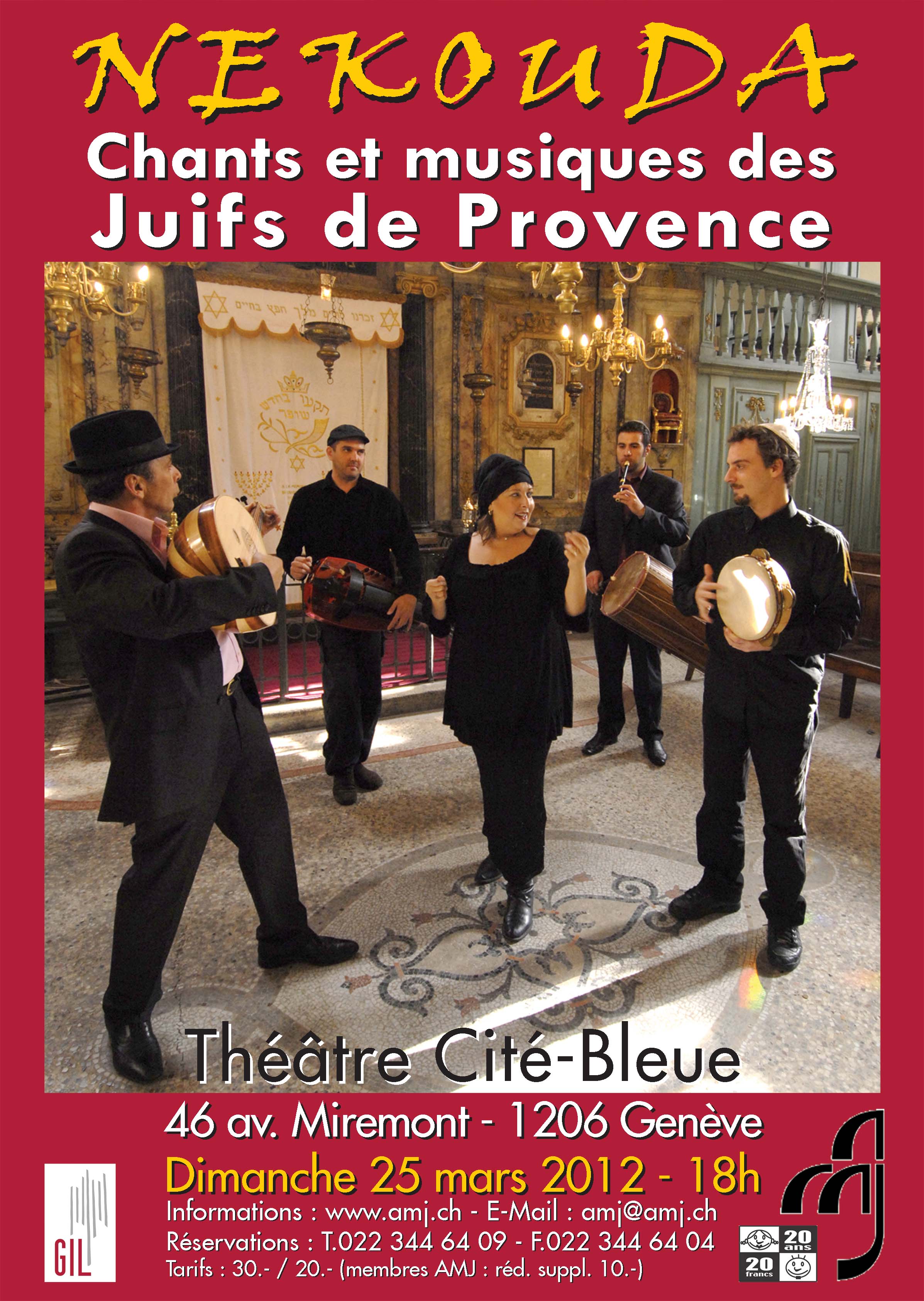 NEKOUDA - musiques et chants des anciennes communautés juives de Provence